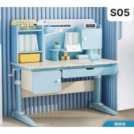 Bàn Học Sinh Chống Gù S05 Màu Xanh Không Ghế